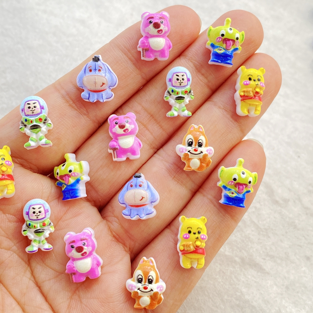30Pcs Mixed Nail Art Resin Car - Art Craft Disney reseña y precio