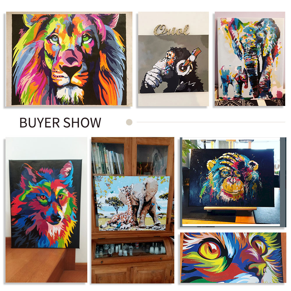 GATYZTORY 60x75cm Painting By  - Art Craft Door reseña y precio