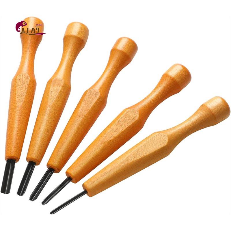 AEA9-5 Pcs Carving Tools Set - - Linocut Carving Tool reseña y precio