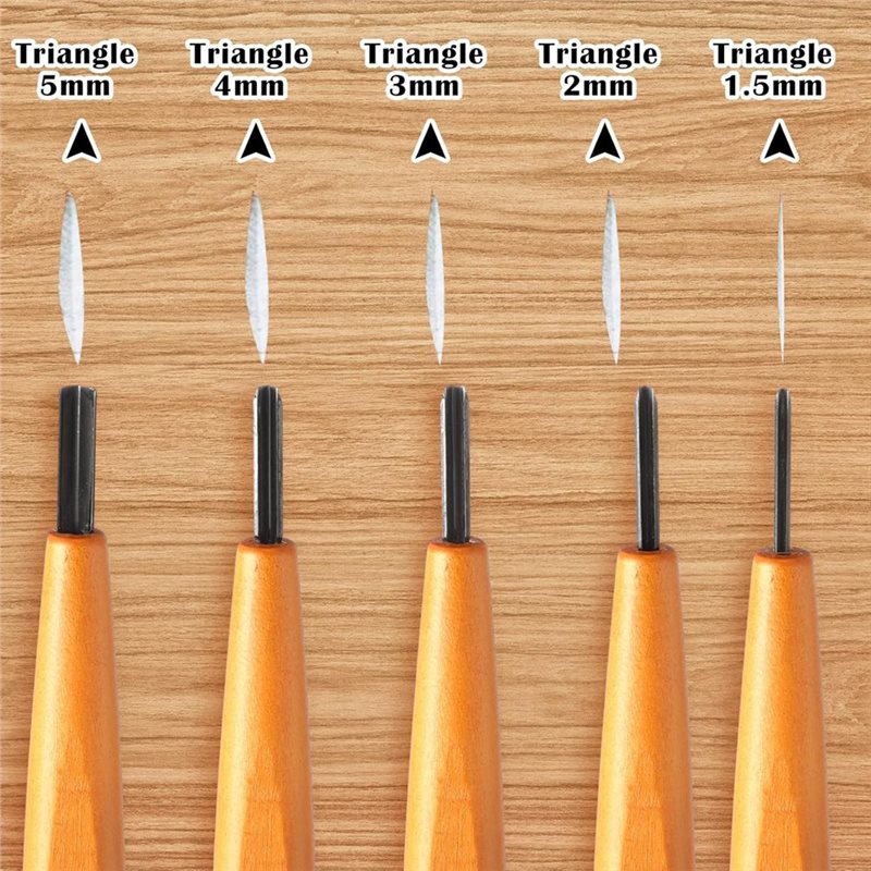 AEA9-5 Pcs Carving Tools Set - - Linocut Carving Tool reseña y precio