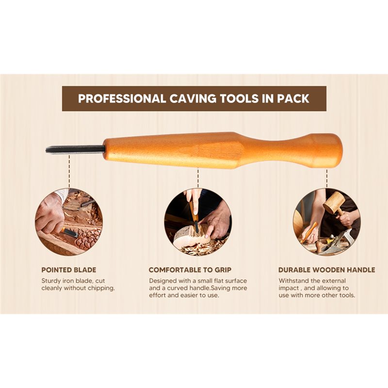 AEA9-5 Pcs Carving Tools Set - - Linocut Carving Tool reseña y precio