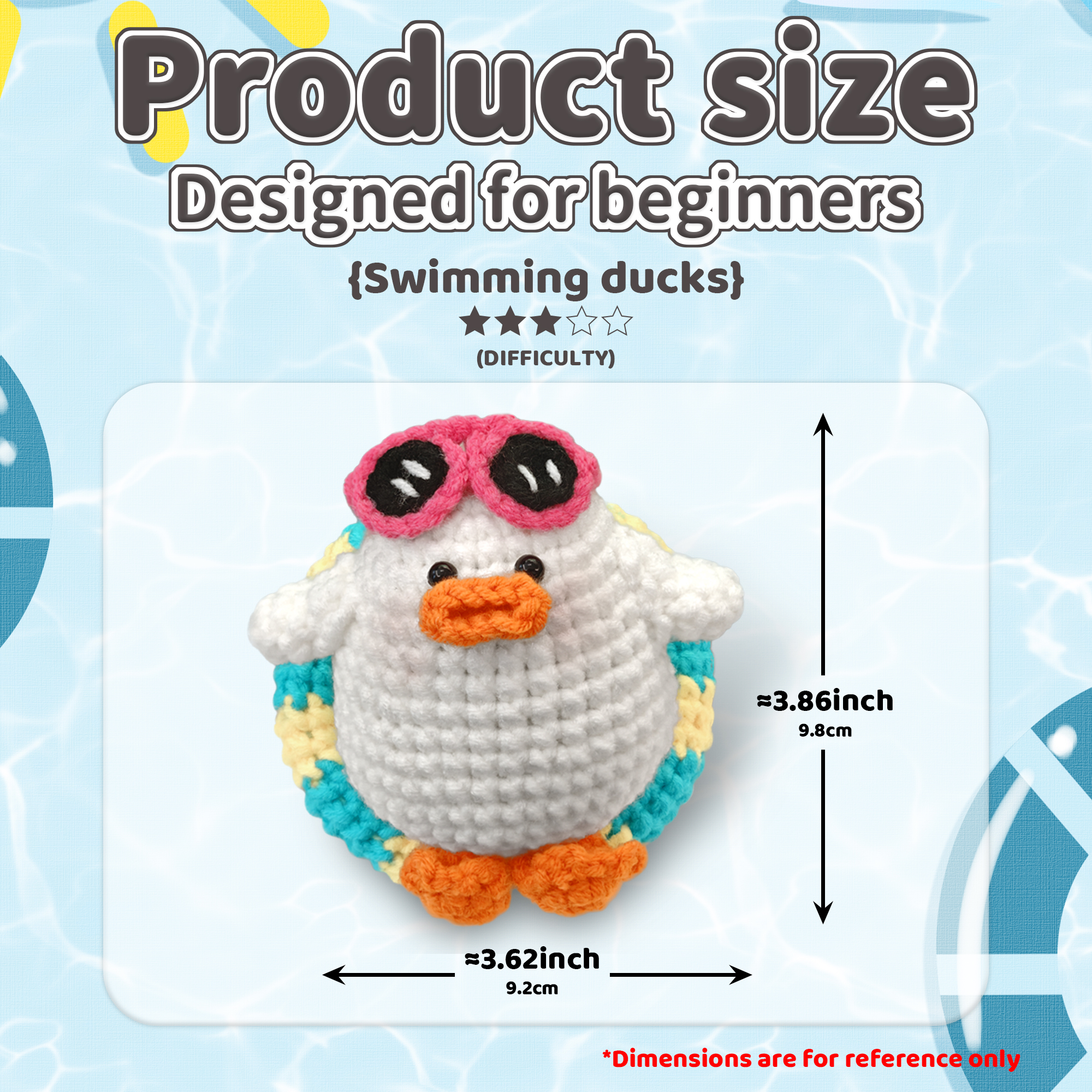 YAMAXIN DIY Crochet Needle Kit - Art Craft Duck reseña y precio