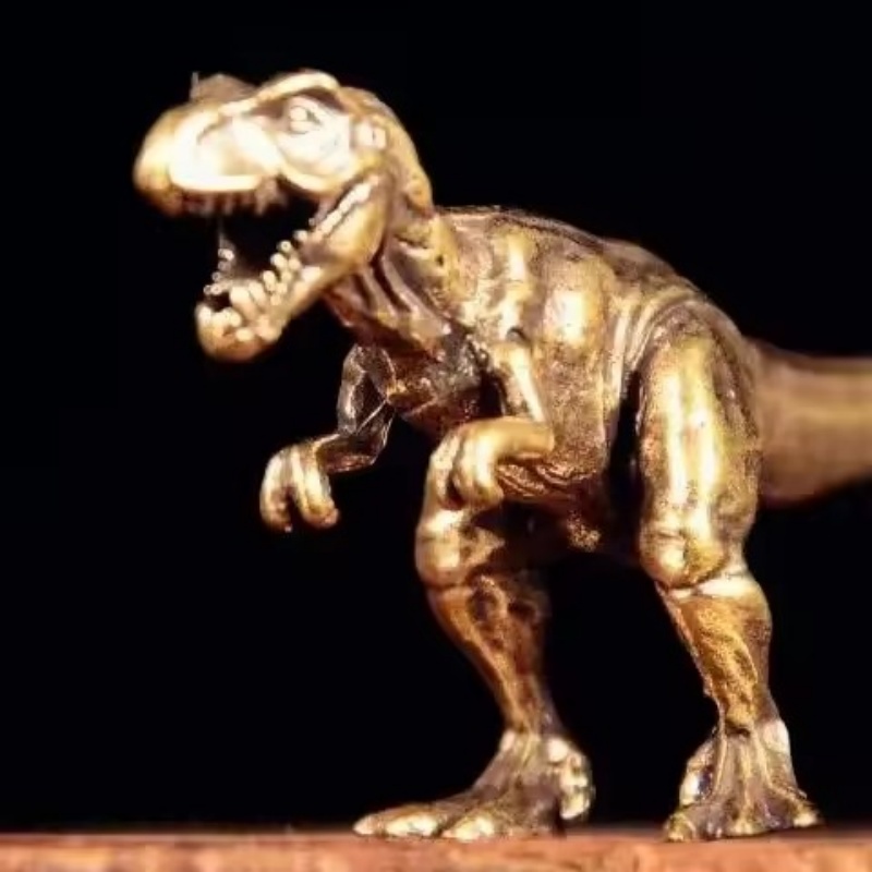 Brass T-Rex Statue Handmade Ty - Dinosaur And Craft reseña y precio