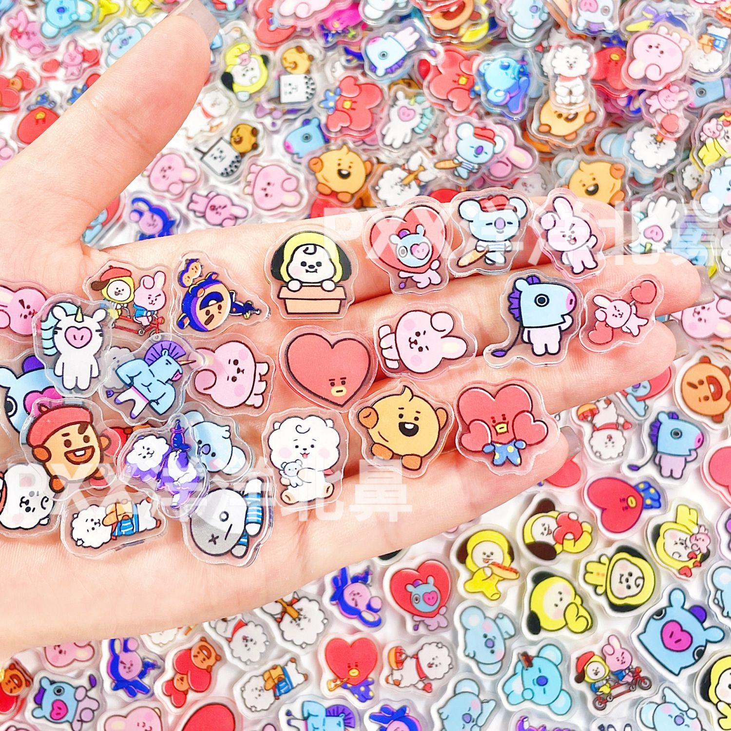 100pcs BT21 BTS single-layer 2 - Art Craft Materials reseña y precio