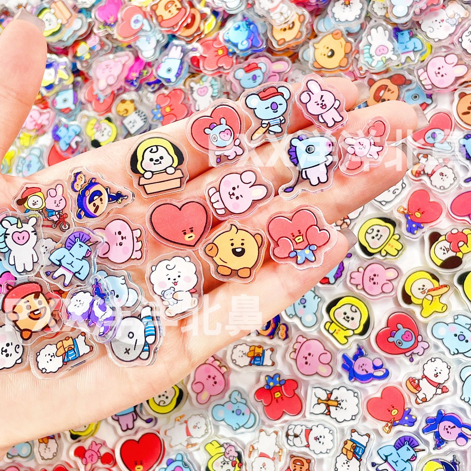 100pcs BT21 BTS single-layer 2 - Art Craft Materials reseña y precio