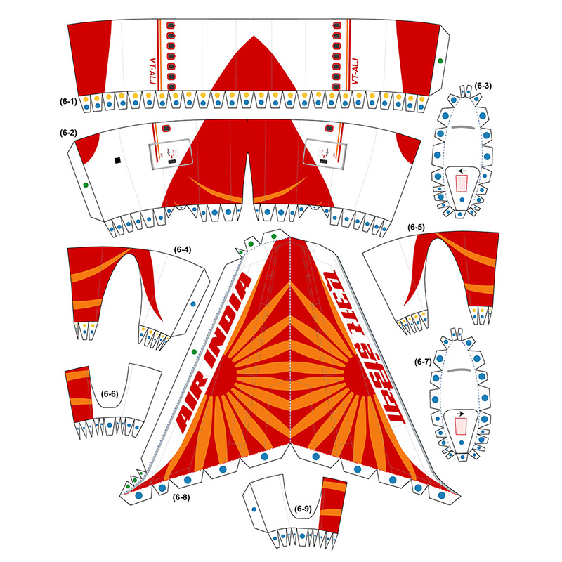 Air India Boeing 777-300ER Air - Art Craft India reseña y precio