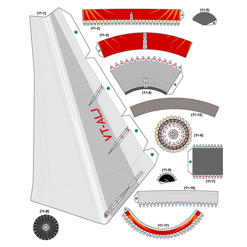 Air India Boeing 777-300ER Air - Art Craft India reseña y precio
