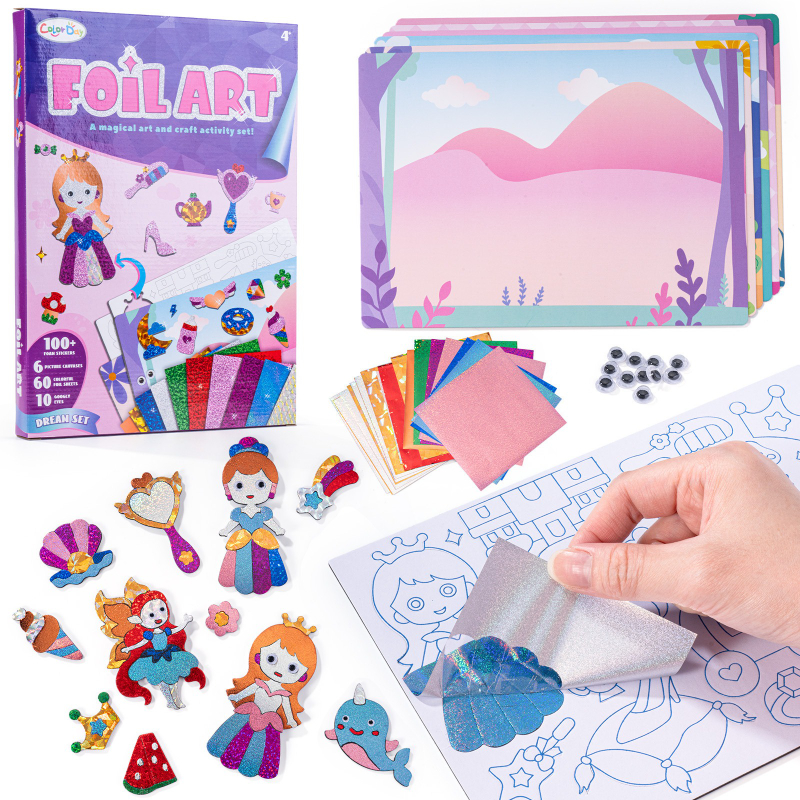 Foil Arts and Crafts for Kids  - Dinosaur And Craft reseña y precio