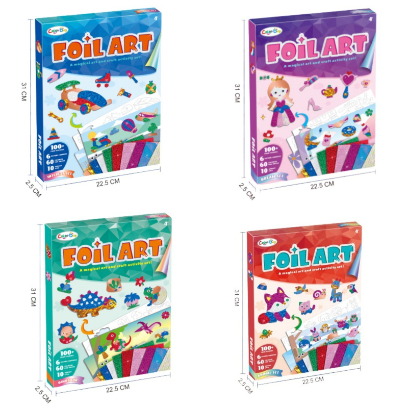 Foil Arts and Crafts for Kids  - Dinosaur And Craft reseña y precio