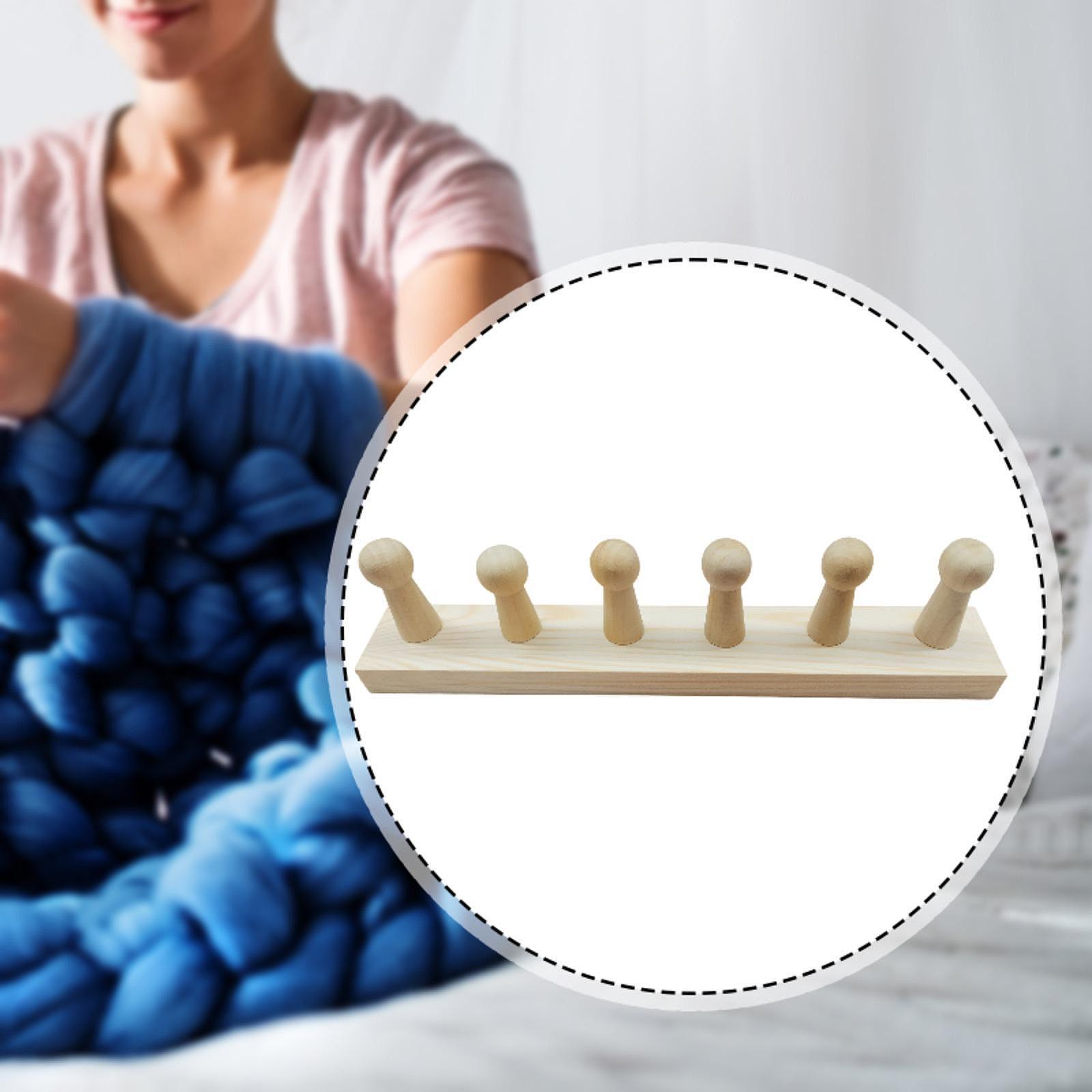 Chunky Blanket Knitting Loom W - Loom Weaving Frame reseña y precio