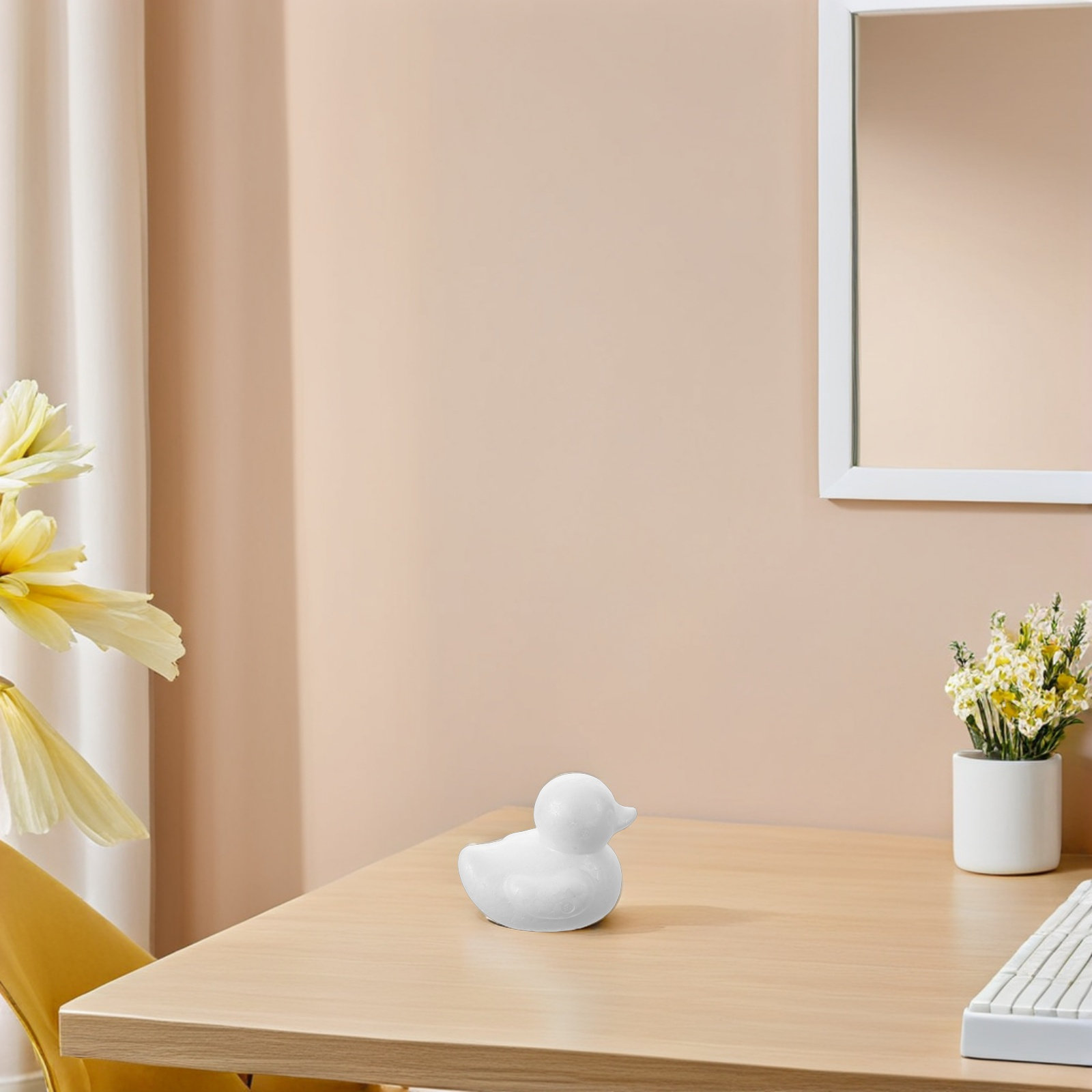 White Foam Duck for Craft DIY  - Art Craft Duck reseña y precio