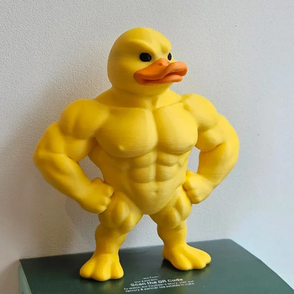 Muscle Duck Statue -3D Desktop - Art Craft Duck reseña y precio