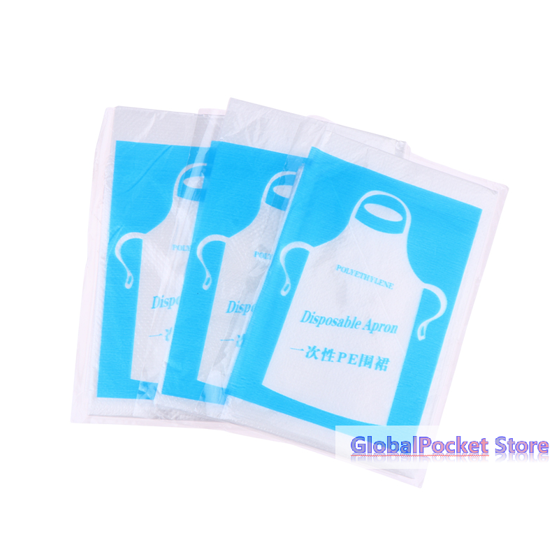 25pcs Disposable Aprons Clear  - Art Craft Party reseña y precio
