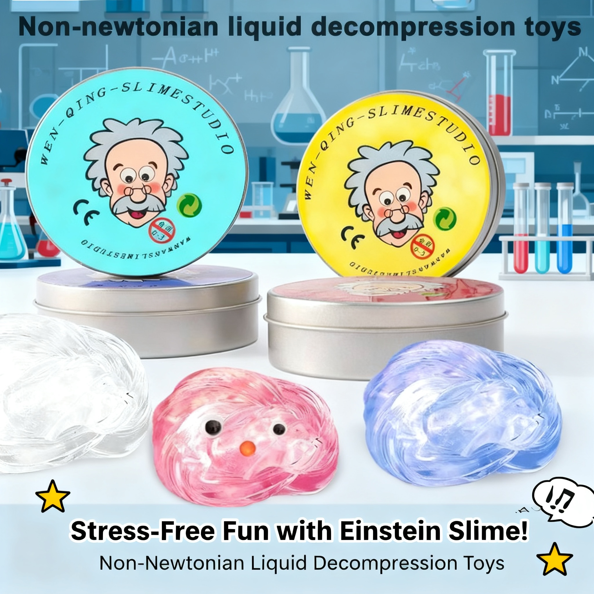 Creative Colorful Non-Newtonia - Art Craft Materials reseña y precio