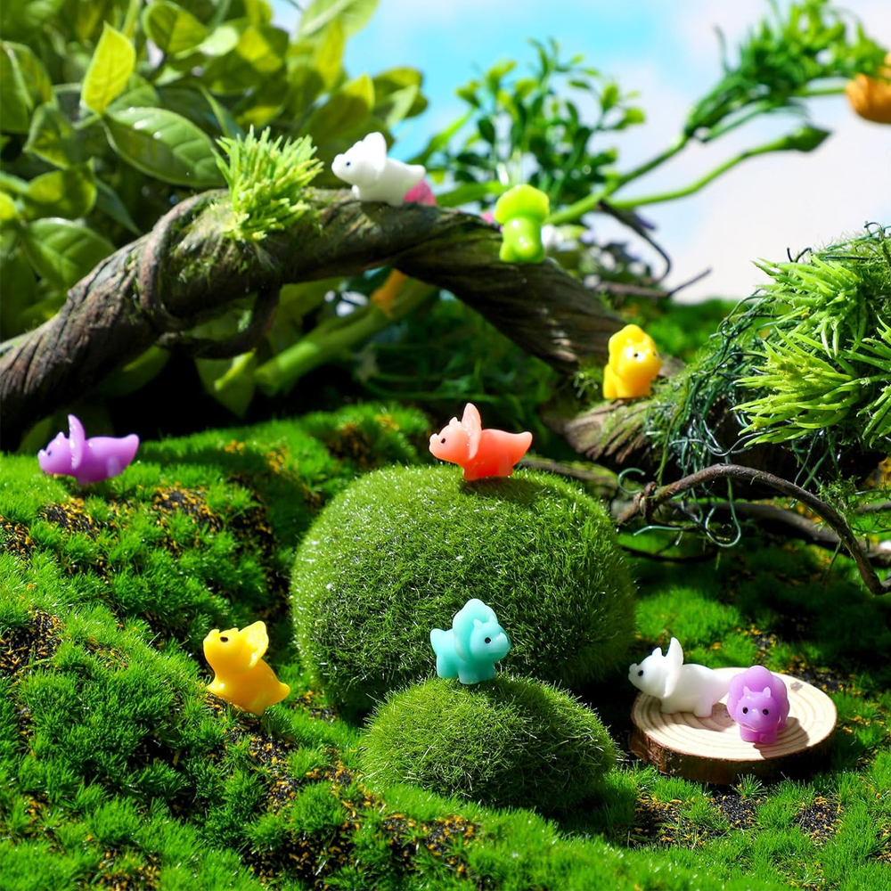 6/12pcs Mixed Color Mini Resin - Dinosaur And Craft reseña y precio