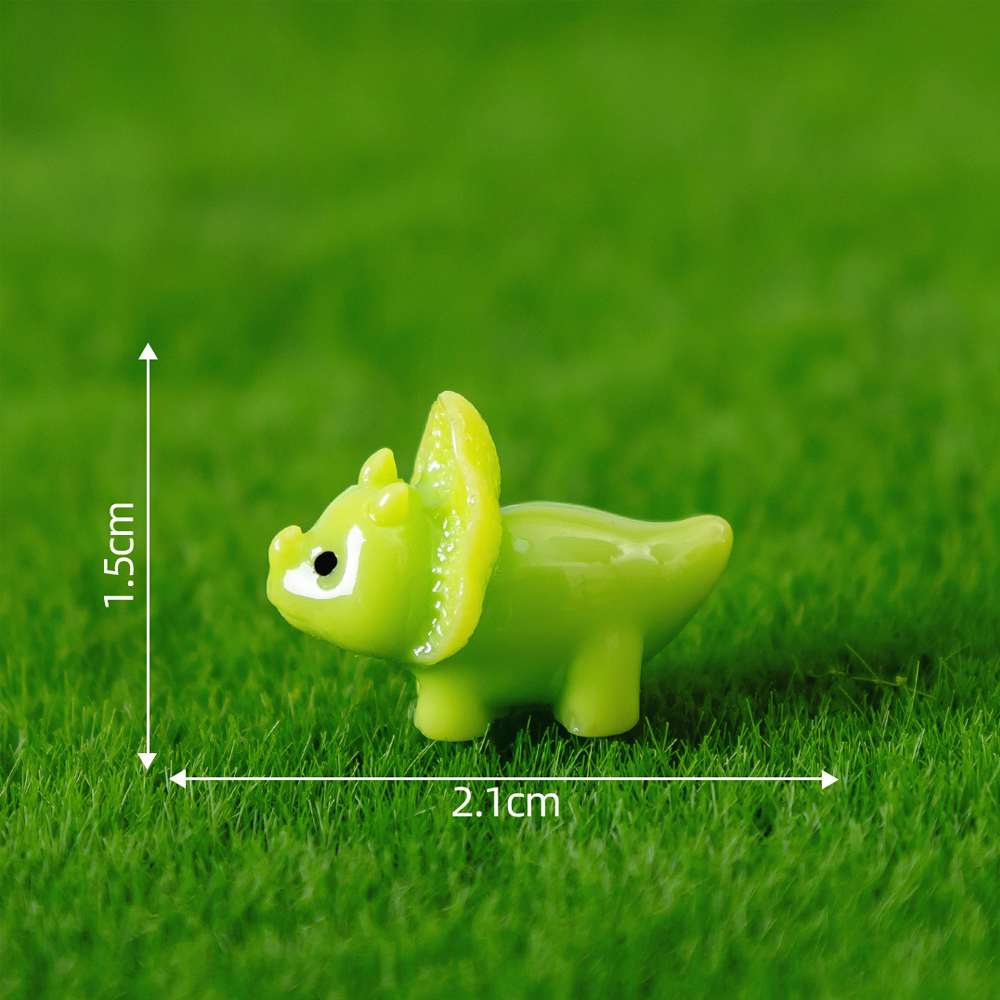 6/12pcs Mixed Color Mini Resin - Dinosaur And Craft reseña y precio